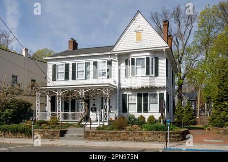 Edward Hopper House Museum and Study Center, Dorf Nyack, Hudson Valley, New York State Stockfoto