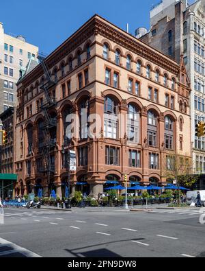 Das Schermerhorn Building im East Village, New York City, USA Stockfoto