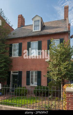 Mother Seton House, Baltimore, Maryland, im National Register of Historic Places Stockfoto