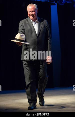 Eröffnung der Ausstellung von Robert Wilson „The hat Makes the man“ im Max Ernst Museum des LVR. Stockfoto