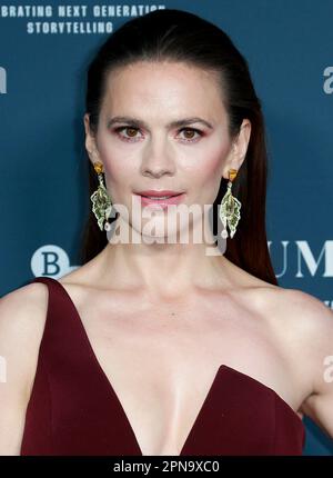 London, Großbritannien. 29. September 2022. Hayley Atwell besucht das BFI London Film Festival Luminous Gala im Londoner Hotel in London. (Foto: Fred Duval/SOPA Images/Sipa USA) Guthaben: SIPA USA/Alamy Live News Stockfoto