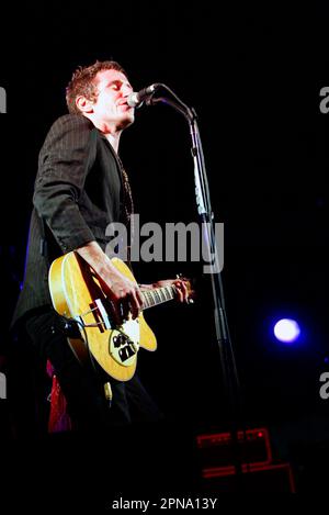 Tim Rogers von Ihnen bin ich live beim Big Day Out Musikfestival. Sydney Showground, Homebush, Sydney, Australien. 25.01.07. Stockfoto