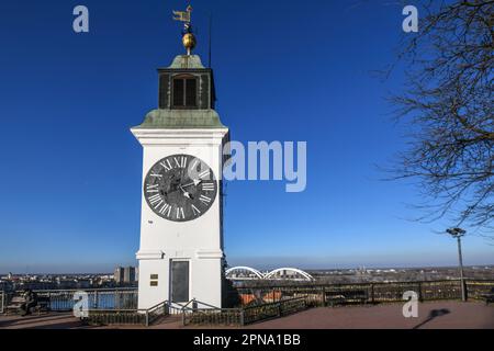 Novi Sad: Festung Petrovaradin. Serbien Stockfoto