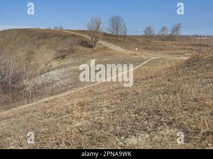 Nose Hill Park Calgary Alberta Stockfoto