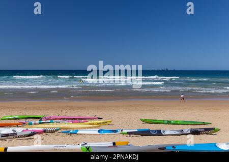 NSW Surf Life Saving Championships 2023. Manly Beach, Sydney Northern Beaches. Stockfoto