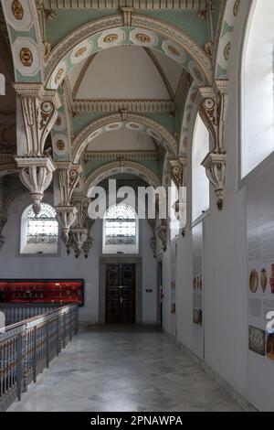 Indoor-Tour durch das Bardo National Museum von Tunesien Stockfoto