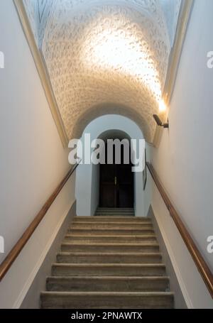 Indoor-Tour durch das Bardo National Museum von Tunesien Stockfoto