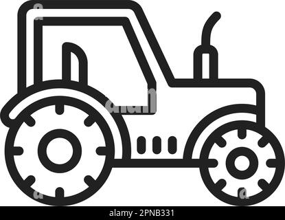 Vektorbild des Landfahrzeugsymbols. Geeignet für mobile Apps, Web-Apps und Printmedien. Stock Vektor