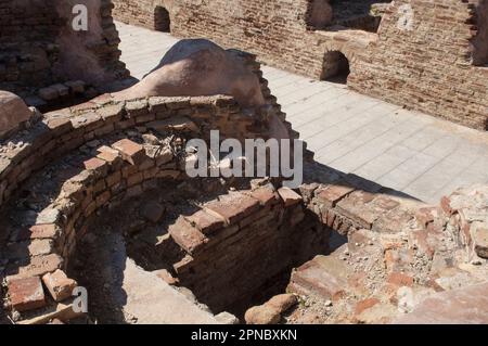 Das Oriented Natural Reserve von Vendicari, Tonnara, Provinz Syrakus, Sizilien, Italien, Europa. Stockfoto