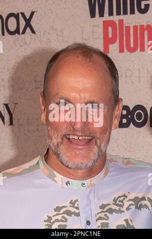 NEW YORK, NEW YORK - 17. APRIL: Woody Harrelson nimmt am 92. 17. April 2023 in New York City an der New York Premiere „White House Plumbers“ von HBO Teil. Stockfoto