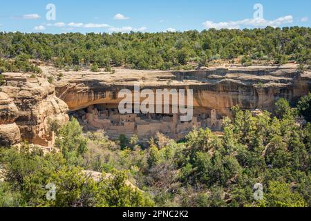 Mesa Verde-Nationalpark in Colorado Stockfoto