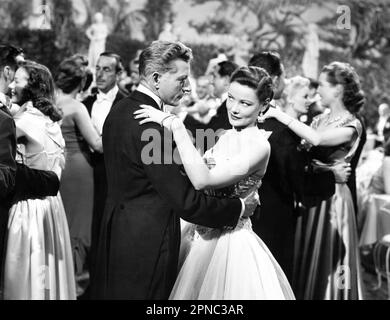 DANNY KAYE und GENE TIERNEY in ON THE RIVIERA 1951 Regisseur WALTER LANG Kostümbildner Travilla Produzent Sol C. Siegel Twentieth Century Fox Stockfoto