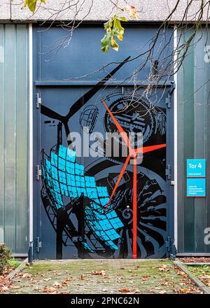 Berliner Hochschule für angewandte Wissenschaften (BHT), Haus Grashof Laboratory for Production Technology, Luxemburger Str. 10, Wedding, Mitte, Berlin, Deutschland Stockfoto