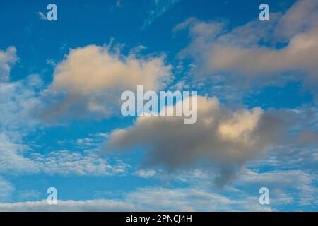 Wolken und Wetter sind faszinierend Stockfoto