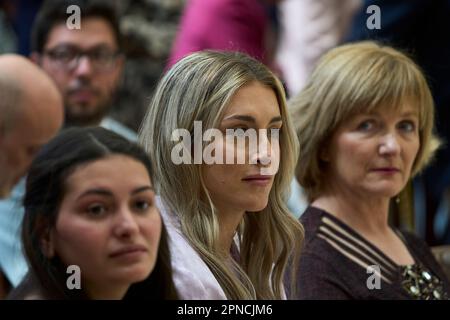 18. April 2023, Madrid, Spanien: Alexia Putellas nimmt am 18. April 2023 im Königlichen Palast El Pardo am National Sports Awards 2021 in Madrid, Spanien Teil (Kreditbild: © Jack Abuin/ZUMA Press Wire) REDAKTIONELLE VERWENDUNG! Nicht für den kommerziellen GEBRAUCH! Stockfoto