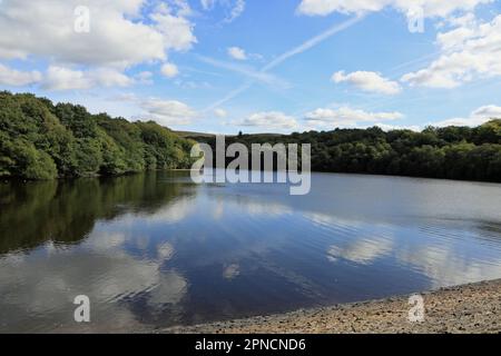 Roddlesworth Reservoirs Roddlesworth Lancashire England Stockfoto