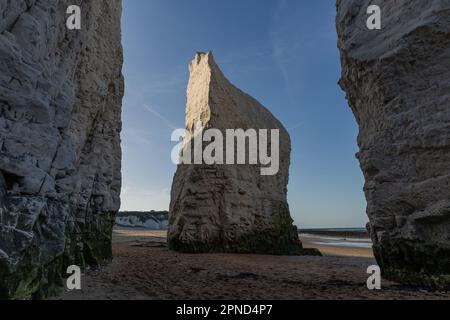 Blick auf die Klippen der Botany Bay am 6. Oktober 2022 in Broadstairs, Kent, England. Kredit: SMP News Stockfoto