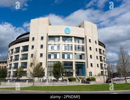 Reading, Vereinigtes Königreich - März 27. 2023: Hauptniederlassung von Thames Water Utilities Ltd in Reading. Stockfoto