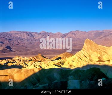 ZABRISKIE POINT DEATH VALLEY NATIONALPARK KALIFORNIEN USA Stockfoto