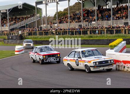 April 2023 - Ford Escort RS2000 - Goodwood Mitgliedertreffen 80. Stockfoto