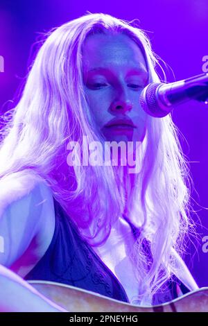 Billie Marten tritt am 18 2023. April live in Alcatraz in Mailand auf Stockfoto