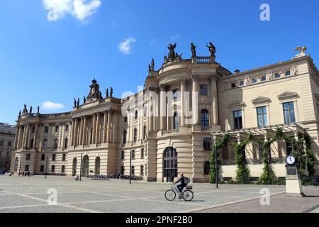 Alte Bibliothek, Rechtsbibliothek der Humboldt-Universität am Bebelplatz, Berlin Stockfoto