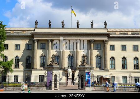 Prinz-Heinrich-Palais, Hauptgebäude der Humboldt-Universität, Deutschland, Berlin Stockfoto