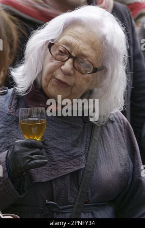 Paris, Frankreich, 10. März 2016. Liliane Gainsbourg anlässlich der Einweihungszeremonie der Gedenkplakette zu Ehren von Serge Gainsbourg Stockfoto