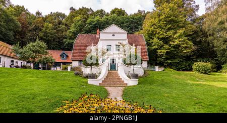 Heinrich Vogeler Museum am Barkenhoff in der Worpswede Artists' Colony, Worpswede, Niedersachsen, Deutschland Stockfoto