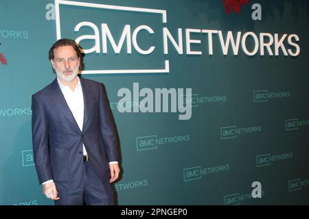 NEW YORK, NY - APRIL 18: Andrew Lincoln bei der AMC Networks 2023 Upfront beim Jazz at Lincoln Center am 18. April 2023 in New York City. Kredit: RW/MediaPunch Stockfoto