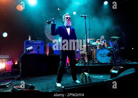 Mailand, Italien. 18. April 2023. Aal tritt am 18 2023. April live in Alcatraz in Mailand auf (Foto: Mairo Cinquetti/NurPhoto). Kredit: NurPhoto SRL/Alamy Live News Stockfoto