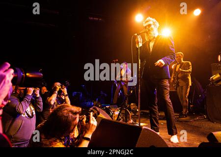 Mailand, Italien. 18. April 2023. Aal tritt am 18 2023. April live in Alcatraz in Mailand auf (Foto: Mairo Cinquetti/NurPhoto). Kredit: NurPhoto SRL/Alamy Live News Stockfoto