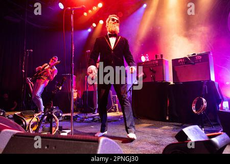 Mailand, Italien. 18. April 2023. Aal tritt am 18 2023. April live in Alcatraz in Mailand auf (Foto: Mairo Cinquetti/NurPhoto). Kredit: NurPhoto SRL/Alamy Live News Stockfoto