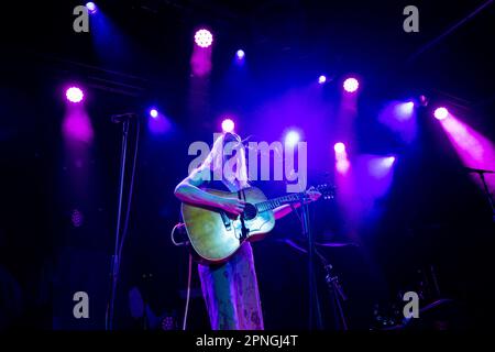 Mailand, Italien. 18. April 2023. Billie Marten tritt am 18 2023. April live in Alcatraz in Mailand auf (Foto: Mairo Cinquetti/NurPhoto). Kredit: NurPhoto SRL/Alamy Live News Stockfoto