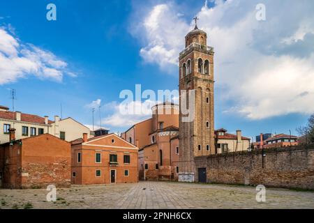 Kirche des Heiligen Sebastian (Chiesa di San Sebastiano), Dorsoduro, Venedig, Venetien, Italien Stockfoto