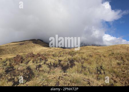 Den Ätna Sizilien Stockfoto