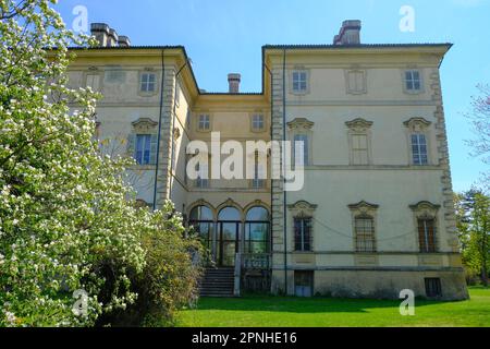 April 2023 Busseto, Parma, Italien: Gebäude des Nationalmuseums von Giuseppe Verdi in der Villa Pallavicino Stockfoto