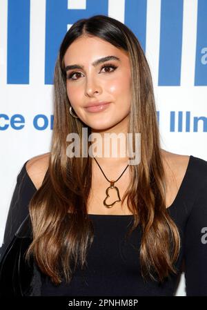 Los Angeles, Ca. 18. April 2023. Sophia Umansky im Kyle Richards in Support of NAMI veranstaltet am 18. April 2023 eine Musical-Nacht im Fleur Room in Los Angeles, Kalifornien. Kredit: Faye Sadou/Media Punch/Alamy Live News Stockfoto