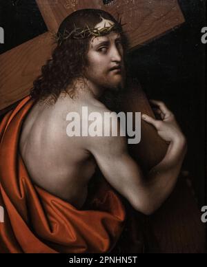 Giampietrino: „Christus trägt das Kreuz“ (1520) Stockfoto