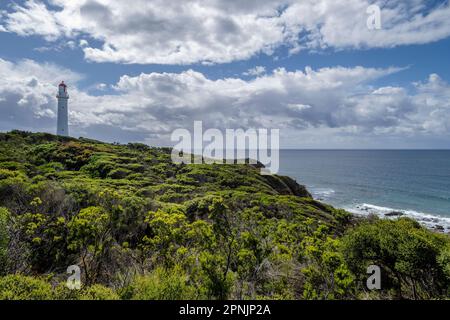 Split Point Lighthouse, Aireys Inlet, Fairhaven, Victoria, Australien Stockfoto