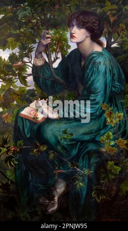 The Day Dream, Dante Gabriel Rossetti, 1880, Stockfoto