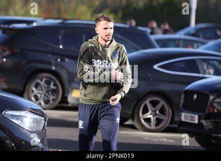 Middlesbrough, Großbritannien. 19. April 2023. Middlesbrough-Spieler kommen vor dem Sky Bet Championship-Spiel Middlesbrough vs Hull City im Riverside Stadium, Middlesbrough, Großbritannien, 19. April 2023 (Foto von Nigel Roddis/News Images) in Middlesbrough, Großbritannien, am 4./19. April 2023. (Foto: Nigel Roddis/News Images/Sipa USA) Guthaben: SIPA USA/Alamy Live News Stockfoto