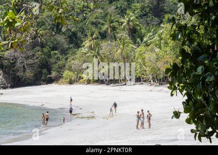 Manuel Antonio Beach, Costa Rica Stockfoto