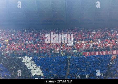 Mailand, Italien - 19 2023. april Viertelfinale Champions League - Inter-Benfica - Kredit: Kines Milano/Alamy Live News Stockfoto