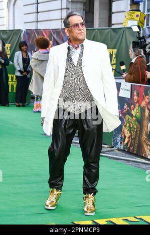 Jeff Mirza trifft bei der Special Screening of Polite Society in Curzon Mayfair, London, UK ein. Foto aufgenommen am 19. April 2023. Kredit: Siehe Li/Picture Capital/Alamy Live News Stockfoto