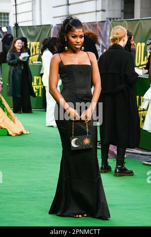 Jennifer McKing kommt zur Special Screening of Polite Society, Curzon Mayfair, London, Großbritannien. Foto aufgenommen am 19. April 2023. Kredit: Siehe Li/Picture Capital/Alamy Live News Stockfoto