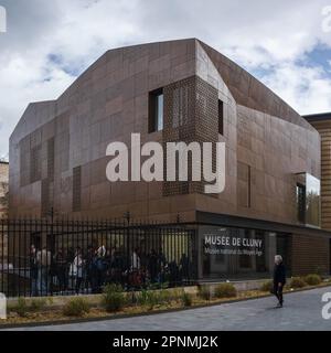 Musee De Cluny (Cluny Museum) in Paris, Frankreich. 24. März 2023. Stockfoto