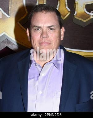 Los Angeles, Kalifornien, USA 19. April 2023 Regisseur Kevin Heffernan nimmt am 19. April 2023 an der Los Angeles Premiere von „quasi“ auf der Hollywood Roosevelt in Los Angeles, Kalifornien, USA Teil. Foto: Barry King/Alamy Live News Stockfoto