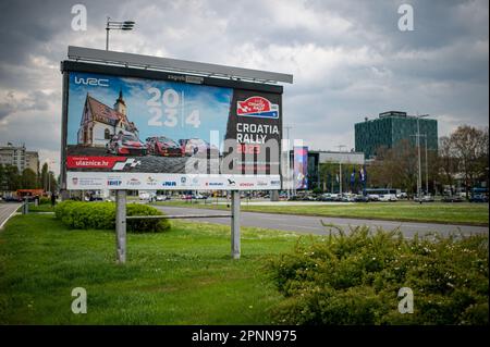 Kroatien, Kroatien. 20. April 2023. Zagreb, Atmosphere Credit: Live Media Publishing Group/Alamy Live News Stockfoto