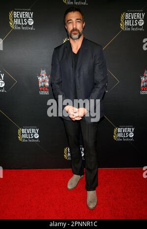 19. April 2023 Hollywood, Kalifornien - Sam Upton. Eröffnungsnacht des Beverly Hills Film Festivals 2023 in den TCL Chinese 6 Theatres in Hollywood. (Kreditbild: © FS/AdMedia via ZUMA Press Wire) NUR REDAKTIONELLE VERWENDUNG! Nicht für den kommerziellen GEBRAUCH! Stockfoto